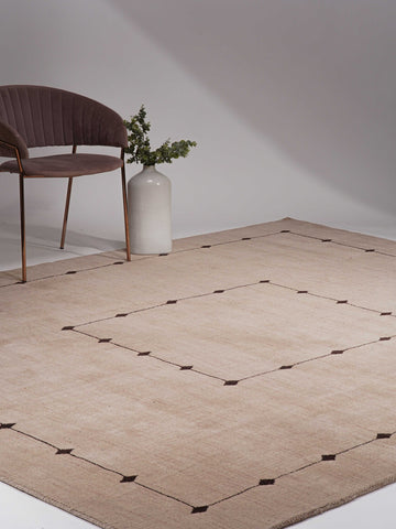 Lattice Premium Hand Knotted Wool Rug