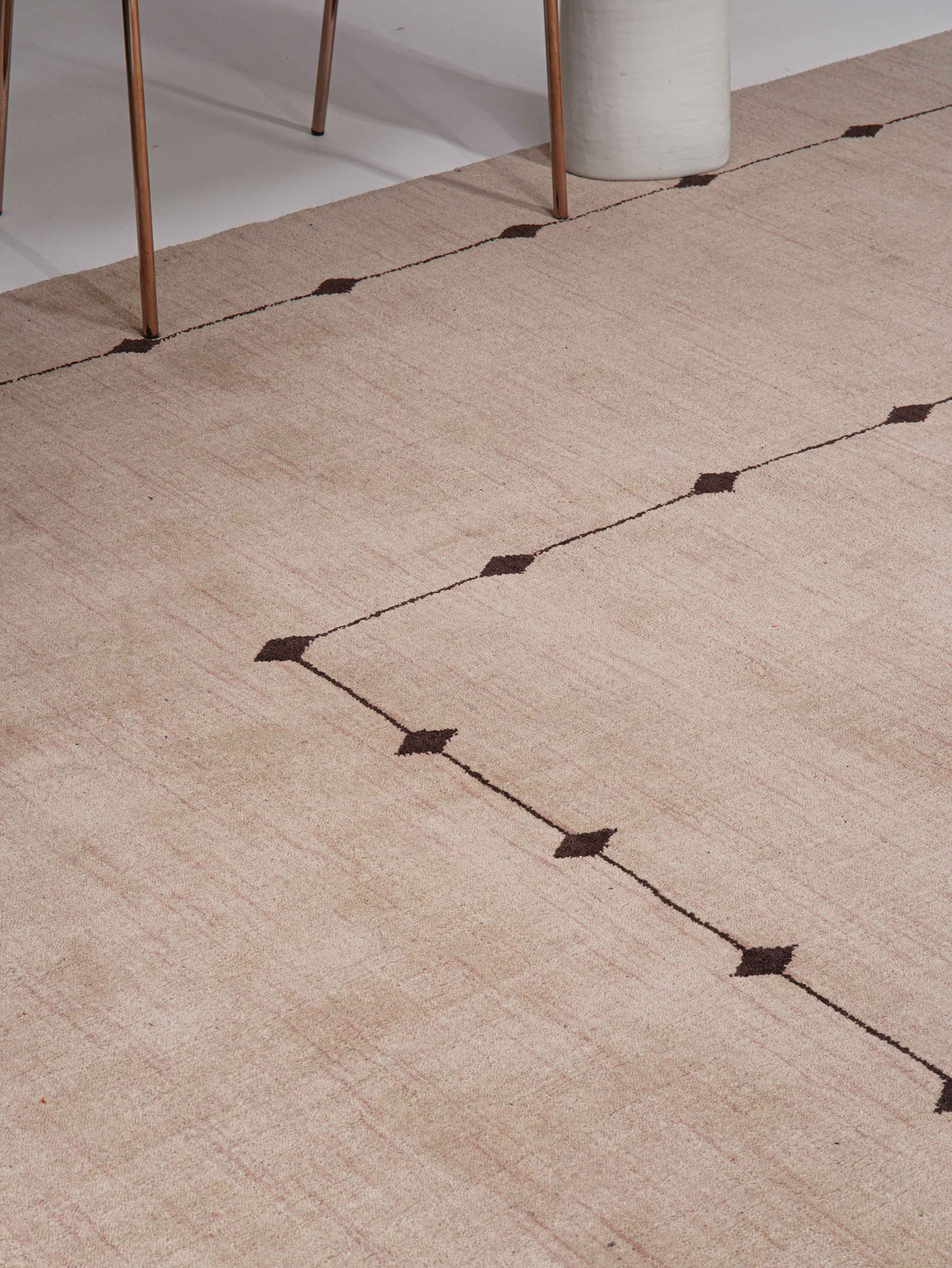 Lattice Premium Hand Knotted Wool Rug