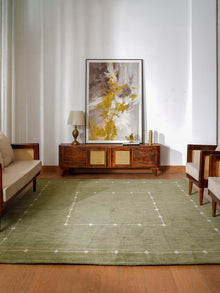 Lattice Premium Hand Knotted Wool Rug