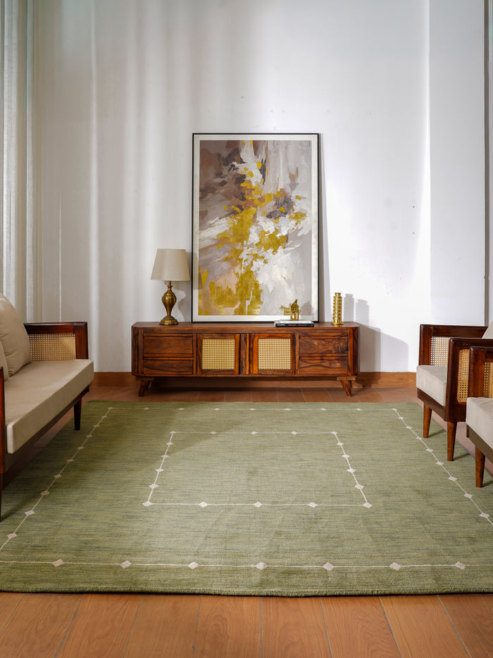 Lattice Premium Hand Knotted Wool Rug