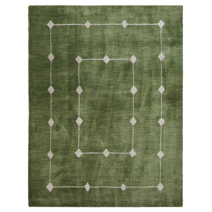 Lattice Premium Hand Knotted Wool Rug