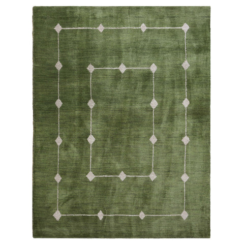 Lattice Premium Hand Knotted Wool Rug