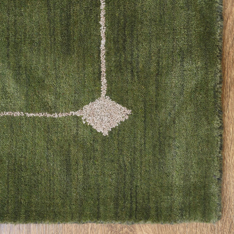Lattice Premium Hand Knotted Wool Rug