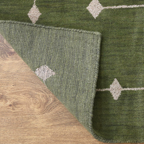 Lattice Premium Hand Knotted Wool Rug