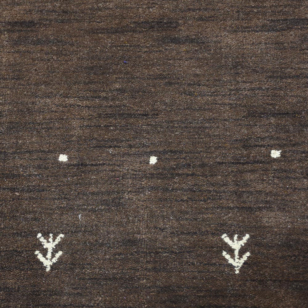hand-knotted-loom-wool-contemporary-brown-rug-closeup-1