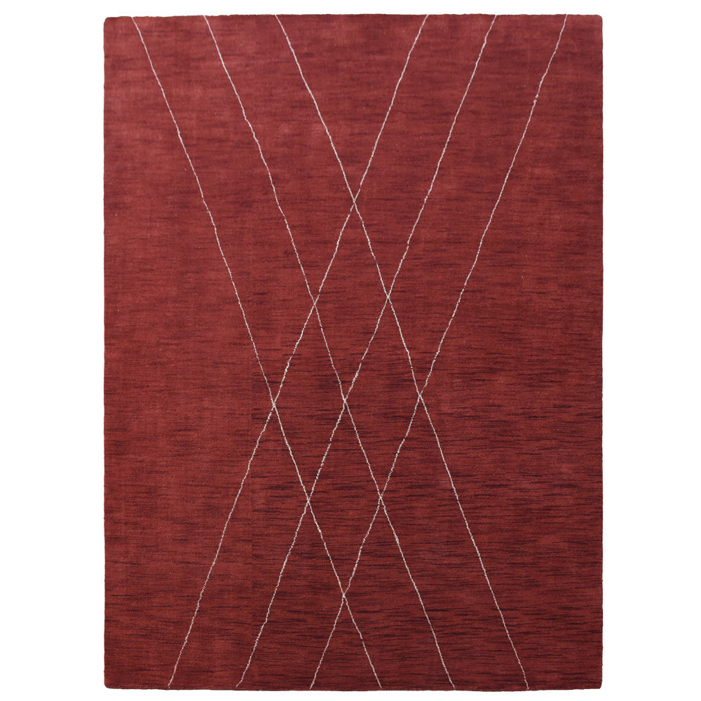 Inlay Premium Hand Knotted Wool Rug