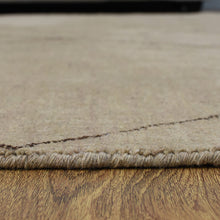 hand-knotted-loom-wool-area-rug-geometric-beige-brown-closeup 4