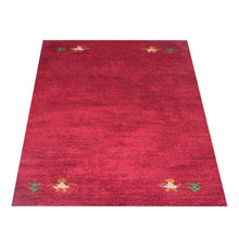 hand-knotted-loom-silk-area-rug-contemporary-red-side 2