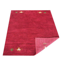 hand-knotted-loom-silk-area-rug-contemporary-red-side 3
