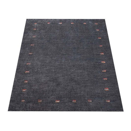 hand-knotted-loom-silk-area-rug-contemporary-charcoal-side 2