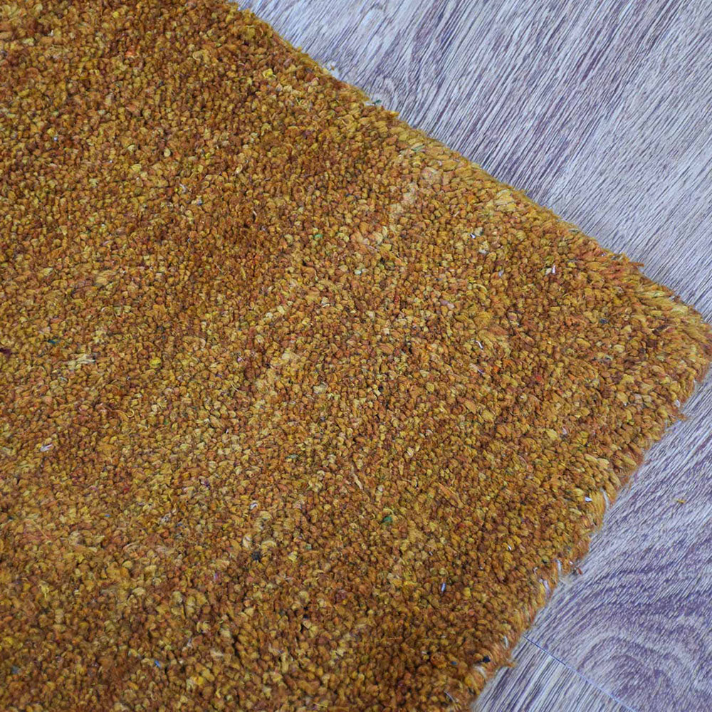 Quilted Hand Knotted Rug
