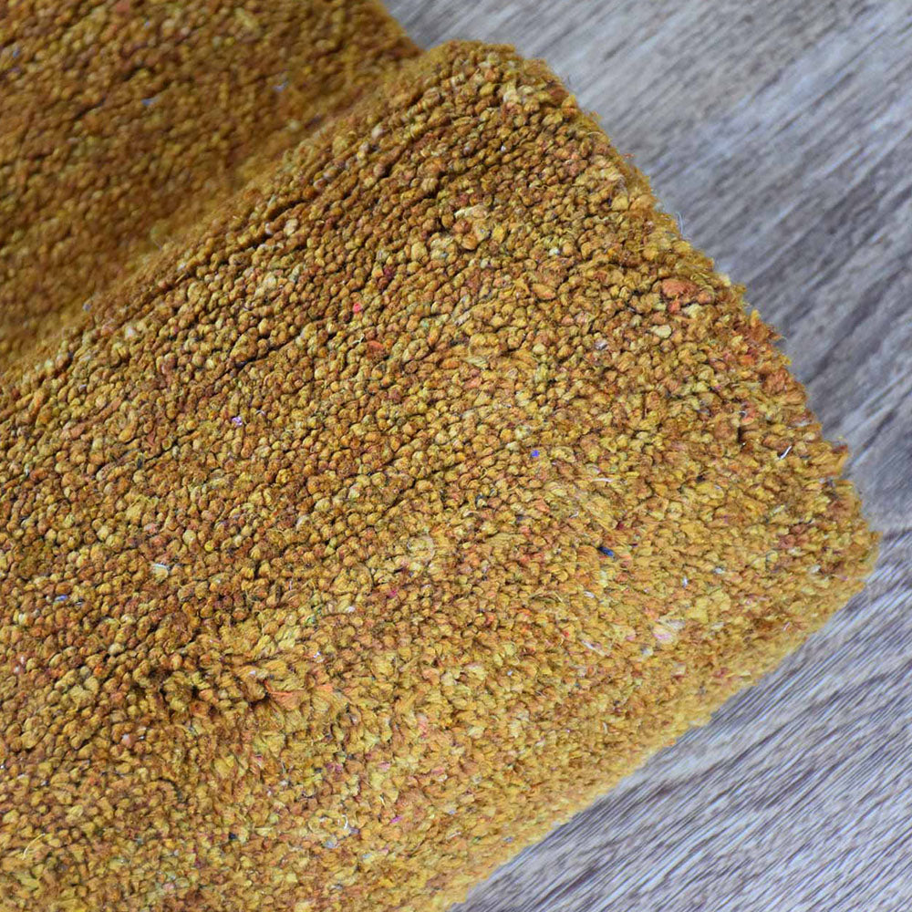 Quilted Hand Knotted Rug