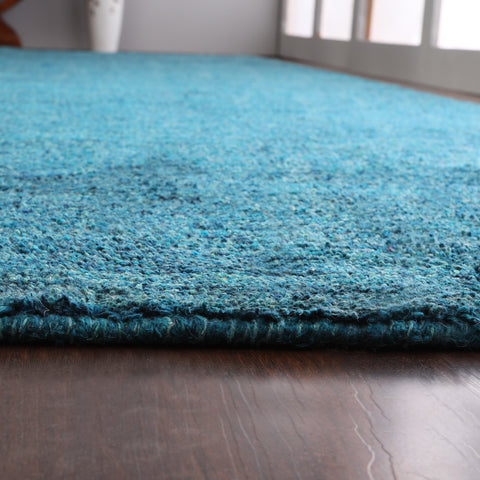 Ribbed Hand Knotted Rug