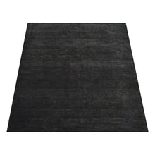 hand-knotted-loom-silk-area-rug-solid-light-charcoal-side 2