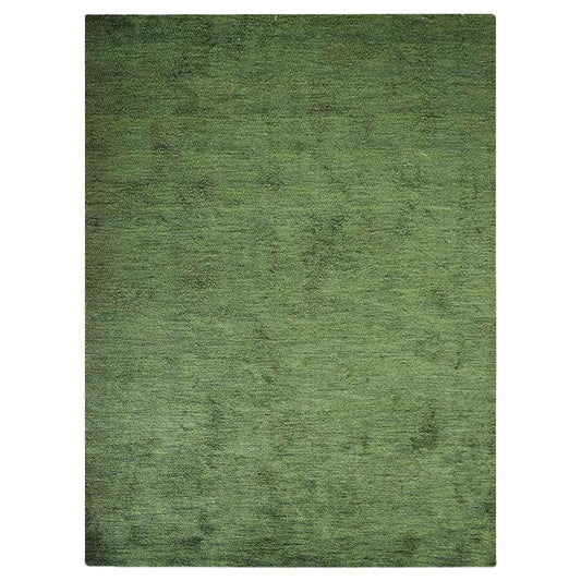 hand-knotted-loom-silk-area-rug-solid-light-green-side 1