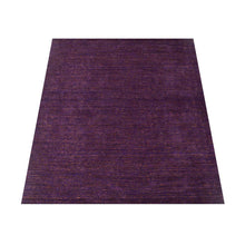 hand-knotted-loom-silk-area-rug-solid-purple-gold-side 2