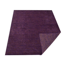 hand-knotted-loom-silk-area-rug-solid-purple-gold-side 3