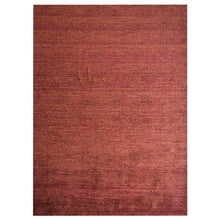 hand-knotted-loom-silk-area-rug-solid-red-gold-side 1
