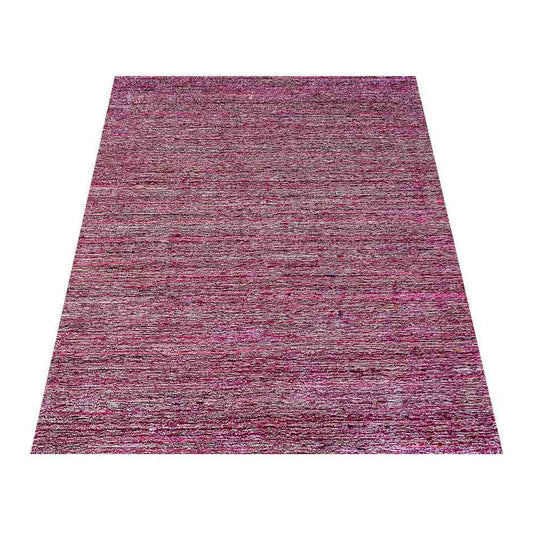 hand-knotted-loom-silk-area-rug-solid-light-red-white-side 2