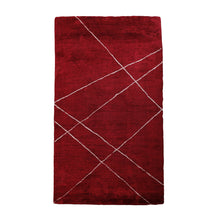 Chevron Hand Knotted Rug