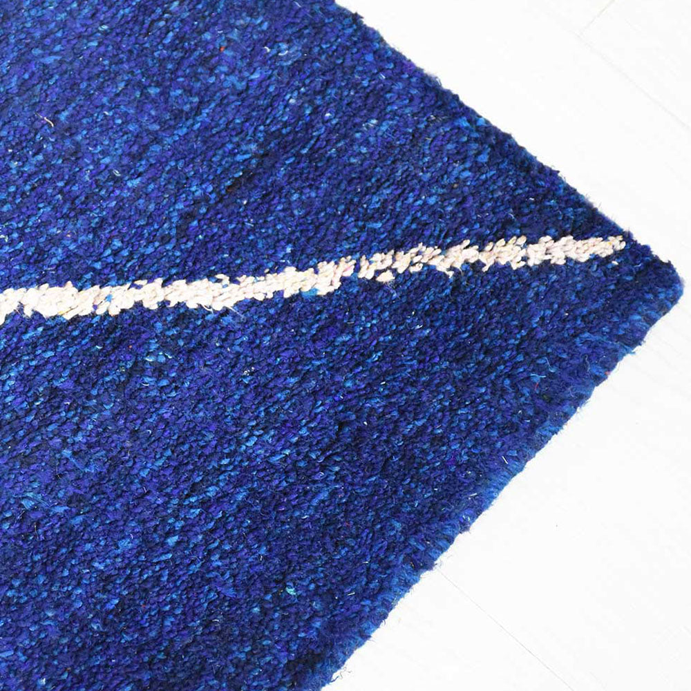 Chevron Hand Knotted Rug