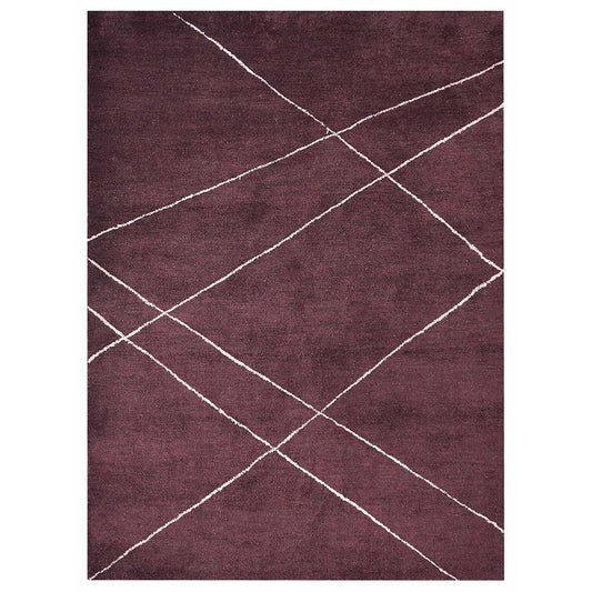 Chevron Hand Knotted Rug