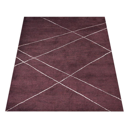 Chevron Hand Knotted Rug