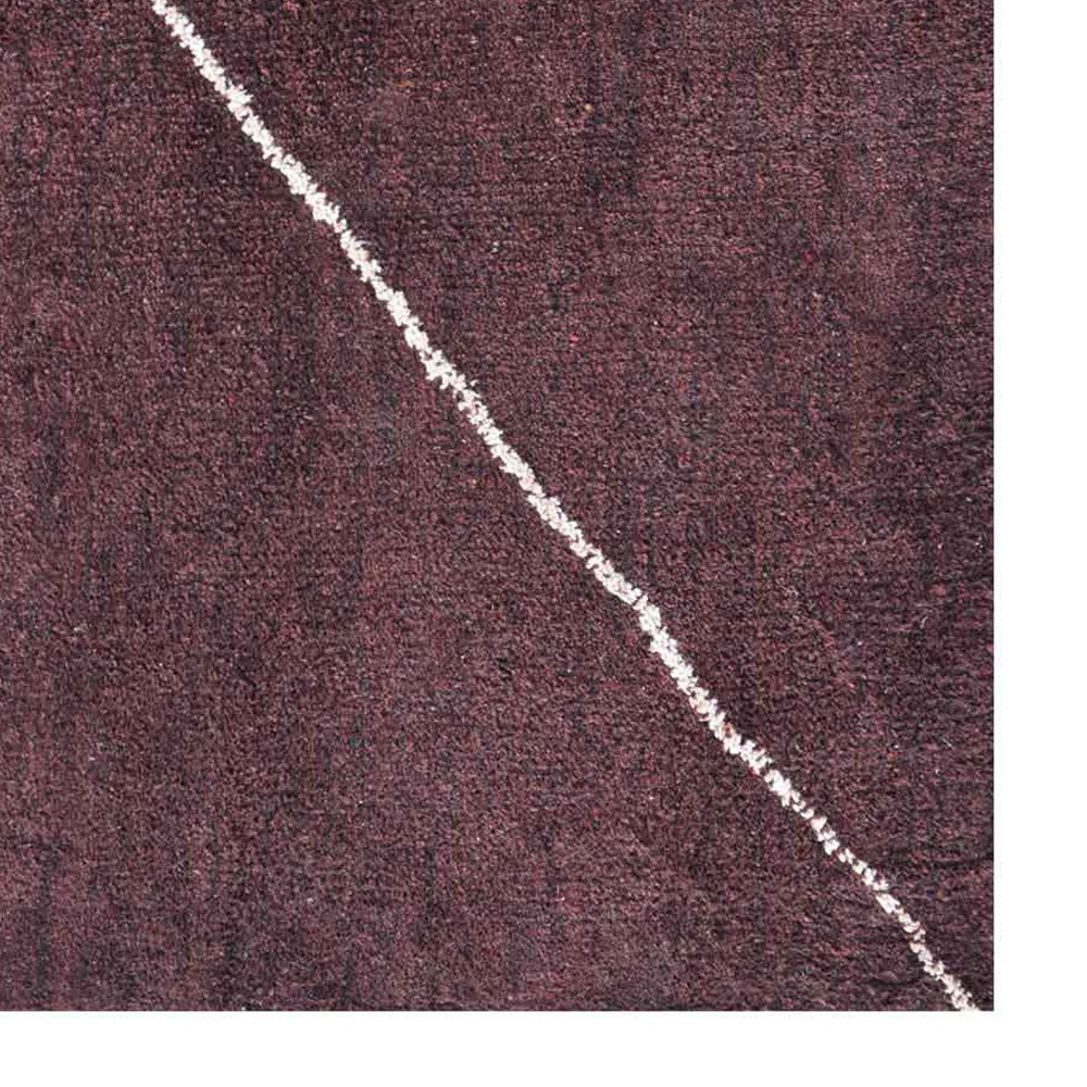 Chevron Hand Knotted Rug