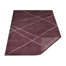 Chevron Hand Knotted Rug