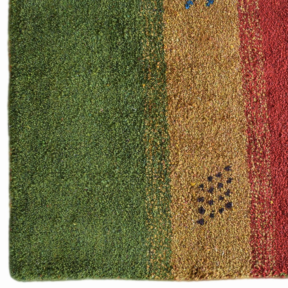 Tassel Hand Knotted Rug