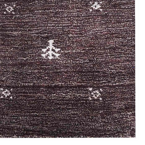 Ebony Hand Knotted Rug