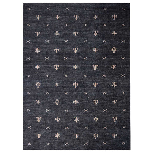 Ebony Hand Knotted Rug