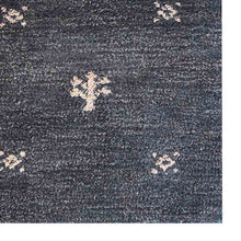 Ebony Hand Knotted Rug