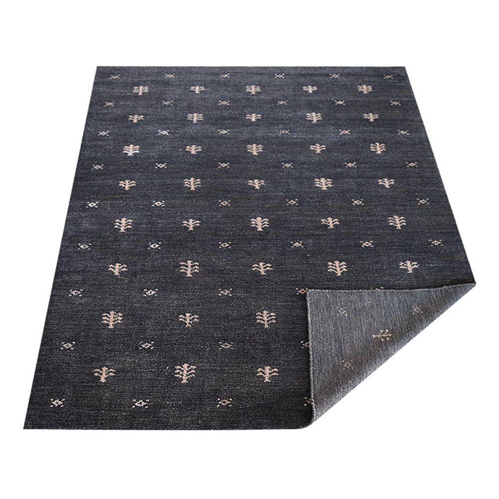 Ebony Hand Knotted Rug