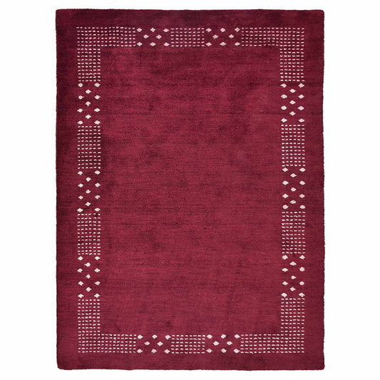 hand-knotted-silk-area-rug-contemporary-dark-red-side 1
