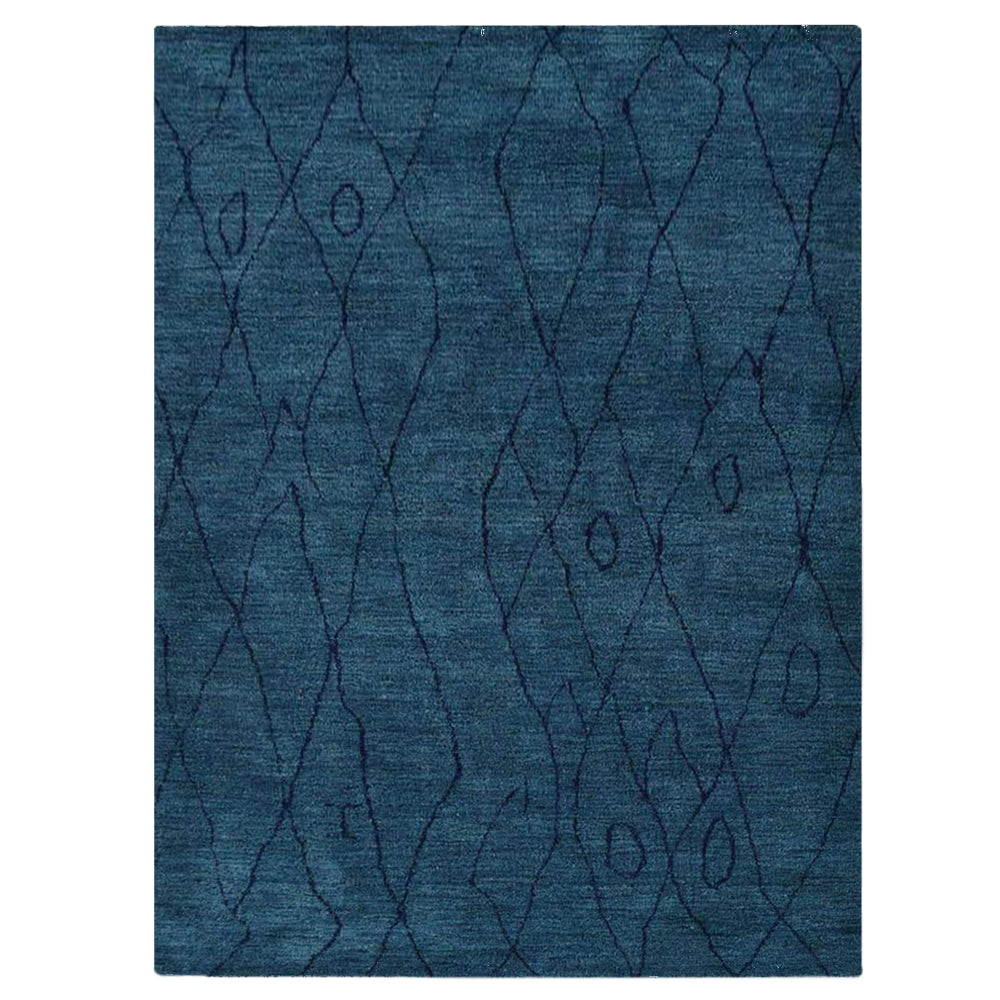 Ikat Hand Knotted Rug