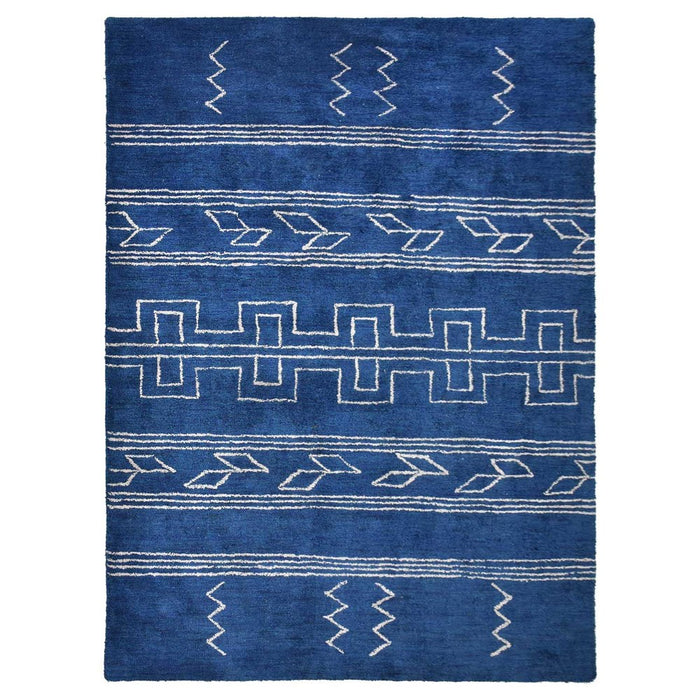 Lattice Hand Knotted Rug