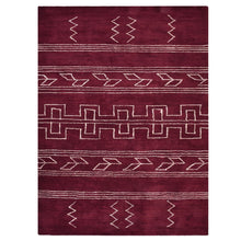 Lattice Hand Knotted Rug