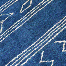 hand-knotted-loom-silk-blue-beige-area-rug-closeup -1