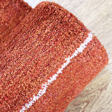 hand-knotted-loom-silk-area-rug-contemporary-rust-closeup 5