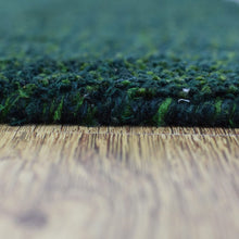 hand-knotted-silk-contemporary-dark-green-rug-closeup 4
