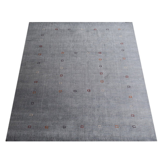 hand-knotted-loom-silk-area-rug-geometric-multicolor-side 2