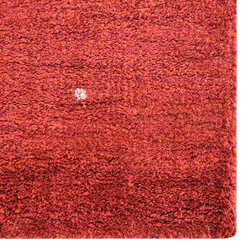 Hand Knotted Loom Silk Mix Area Rugs Contemporary Red LSM102