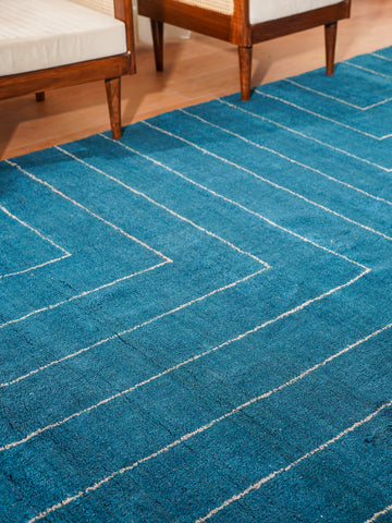 Diamond Hand Knotted Rug