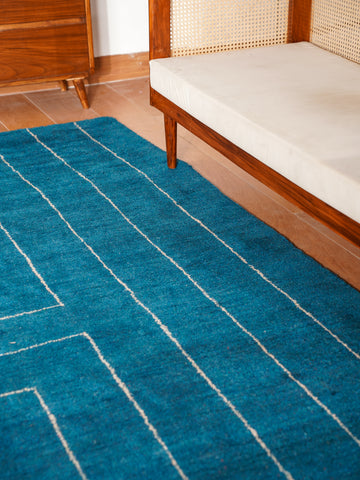 Diamond Hand Knotted Rug