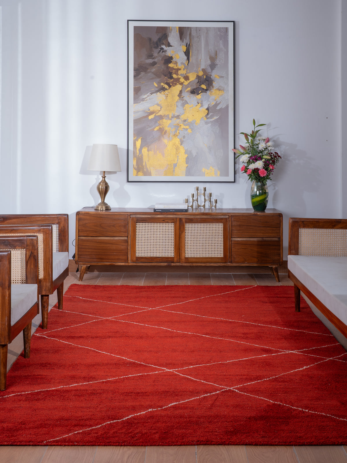 Loom Hand Knotted Rug