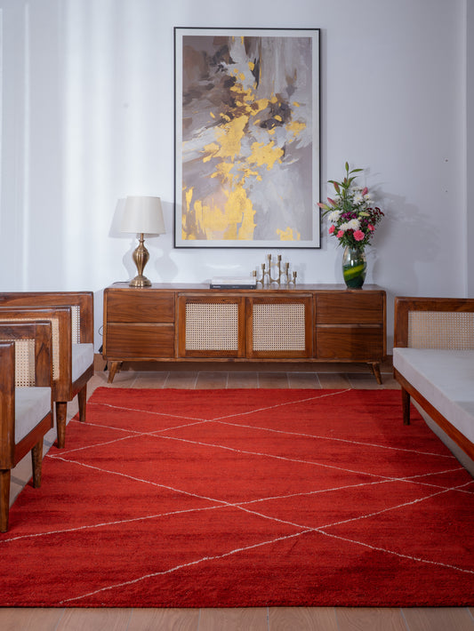 Loom Hand Knotted Rug