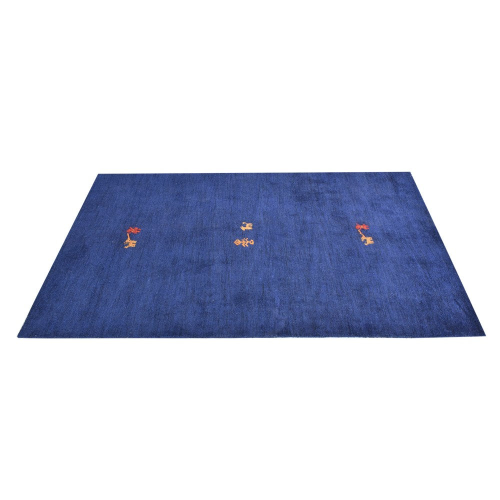 hand-knotted-loom-silk-mix-area-rug-dark-blue-side 3