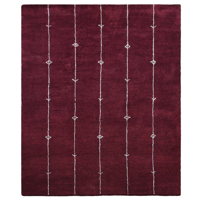 hand-knotted-loom-silk-mix-area-rug-contemporary-red-side 1