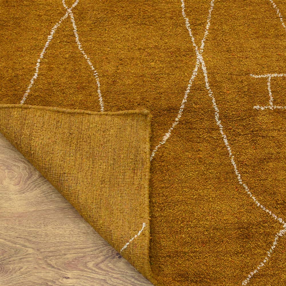 Cube Hand Knotted Rug